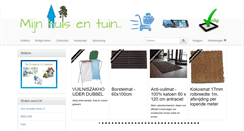 Desktop Screenshot of mijnhuisentuin.be